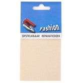 Reparatiedoek opstrijkbaar Fashion voor kleding en stoffen 11x25cm Repraratiedoek RPD - ZWART - 1110002 Zwart